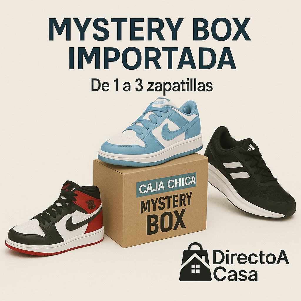 MISTERY BOX - ZAPATILLAS IMPORTADAS HASTA 8 ZAPATILLAS!!